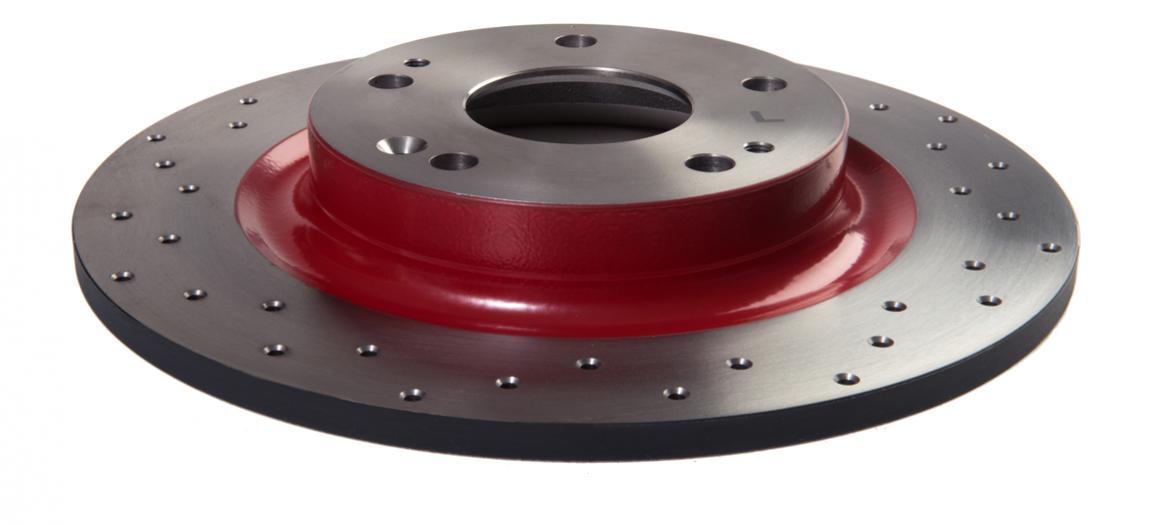 Rear Disc Drilled High Performance Racing
